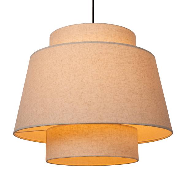 Pendelleuchte Tribute Typ B - Polyester - Beige - Flammenanzahl: 1 - Image 5