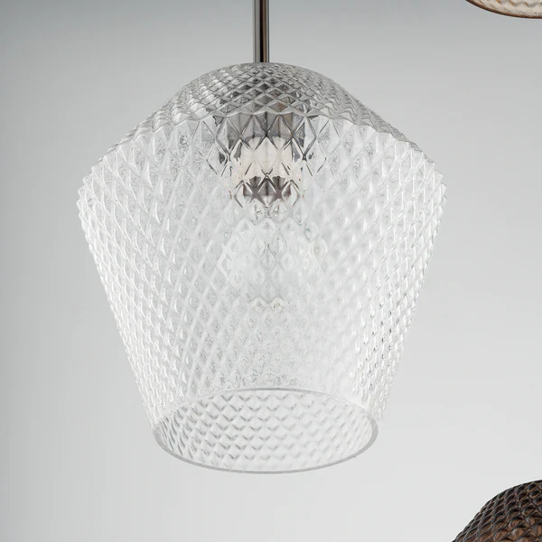 Pendelleuchte Vagar III - Eisen / Glas - 3-flammig - Image 9