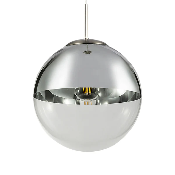 Pendelleuchte Varus I - Glas / Eisen - 1-flammig - Durchmesser: 25 cm - Image 3