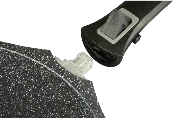 Pfannenset Easy Click 4-teilig - Aluminiumguss - Schwarz - Image 2