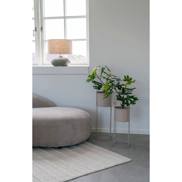 Pflanzständer-Set Rabo 2-teilig - Beige - Stahl - Image 3