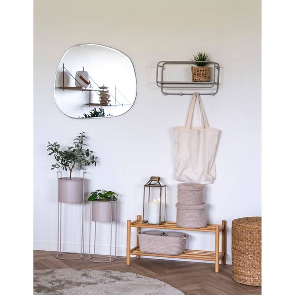 Pflanzständer-Set Rabo 2-teilig - Beige - Stahl - Image 4