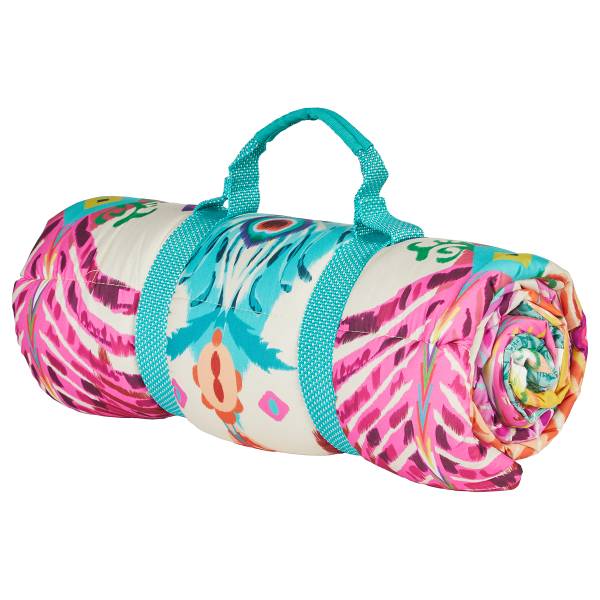 Picknickdecke PICNIC DELUXE Jungle - Baumwolle / Polyester - Mehrfarbig