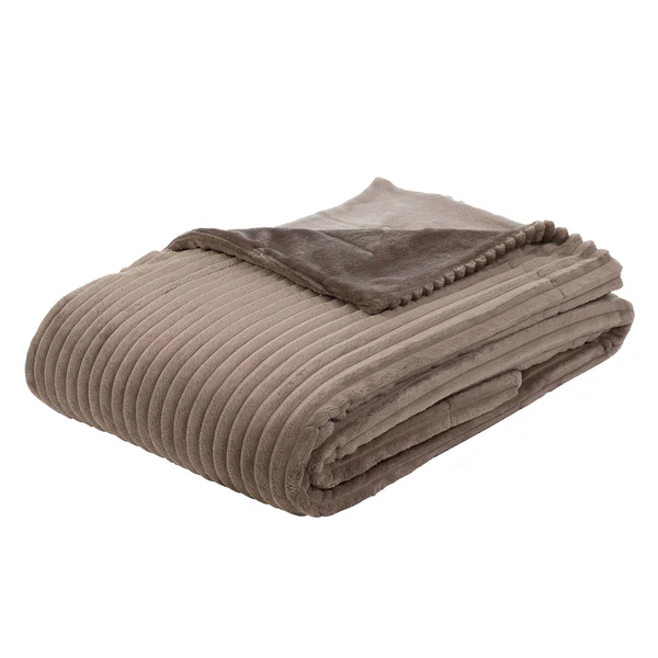 Plaid Cord - Webstoff - Braun