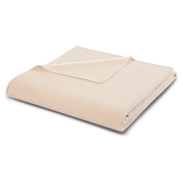 Plaid Recover - Wolle - Beige