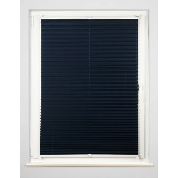 Plissee Klemmfix free - Polyester / Aluminium - Weiß - 50 x 130 cm - Image 4