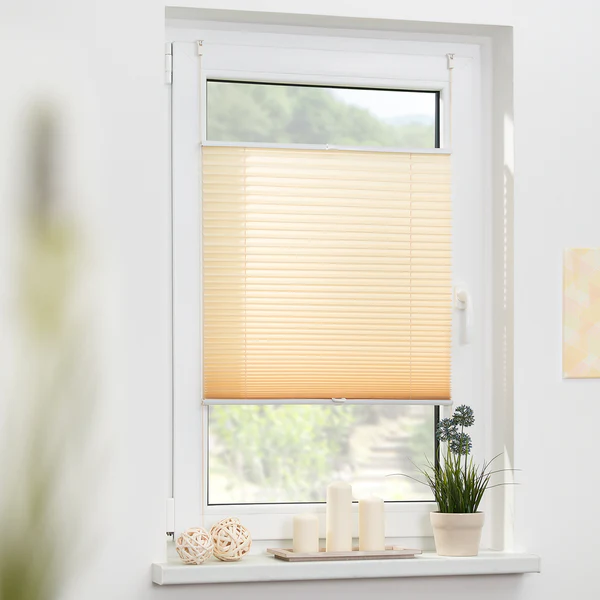 Plissee Salvaterra V - Webstoff - Creme - 90 x 130 cm - Image 2