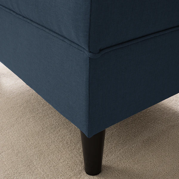 Polsterhocker Boddin - Webstoff Nims: Jeansblau - Image 15