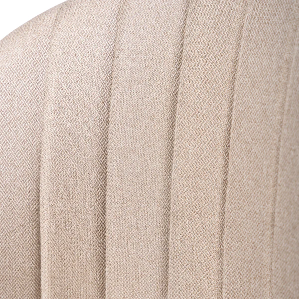 Polsterstuhl Jacklin V (2er-Set) - Webstoff / Eisen - Beige - Image 14
