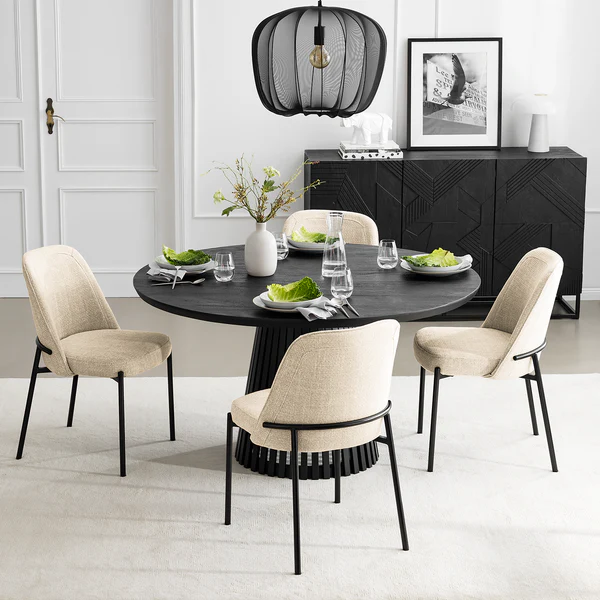 Polsterstuhl Littlecott 2er-Set - Creme - Image 3