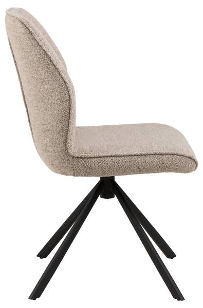 Polsterstuhl MORINI 2er-Set - Bouclé Stoff Moena: Beige - Image 6