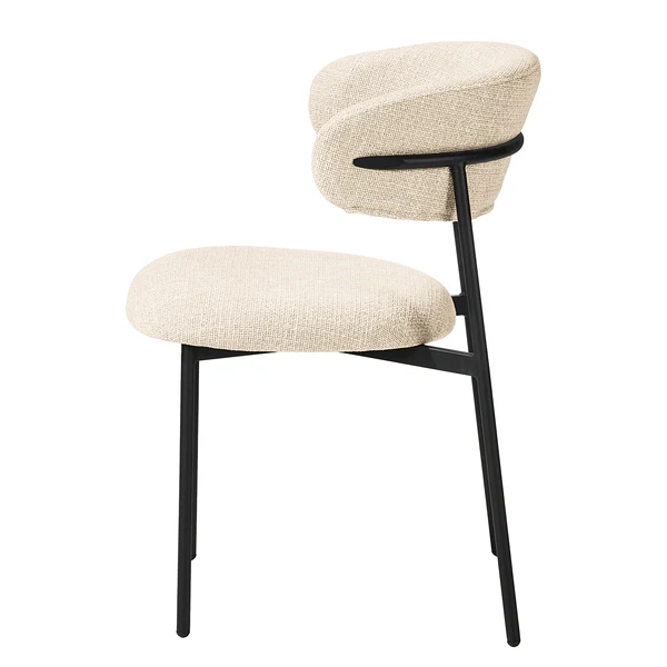 Polsterstuhl Podington 2er-Set - Creme - Image 6
