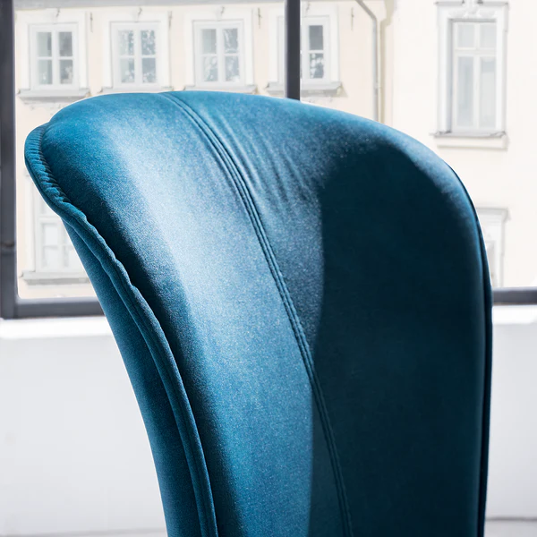 Polsterstuhl Yves (2er-Set) - Meerblau - Image 8