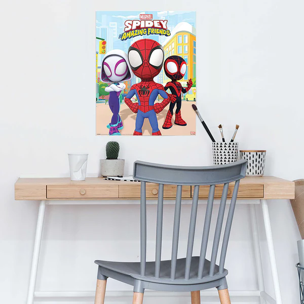Poster Spidey and His Amazing Friends - Papier - Mehrfarbig - 40 x 50 cm - Image 2
