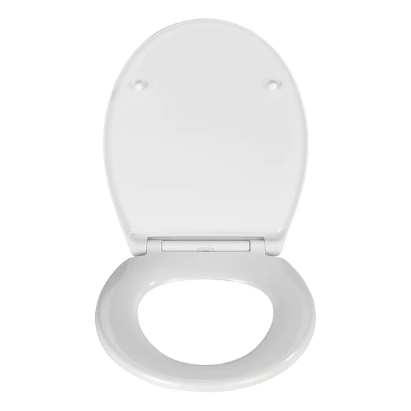 Premium WC-Sitz Samos - Edelstahl - Weiß - Image 4