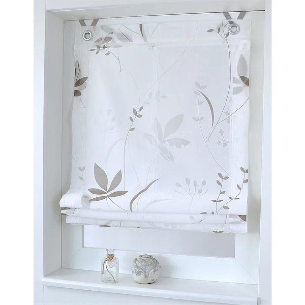 Raffrollo Dandelion - Webstoff - Beige - 80 x 140 cm - Image 2