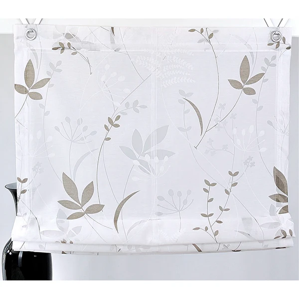 Raffrollo Dandelion - Webstoff - Beige - 80 x 140 cm - Image 3