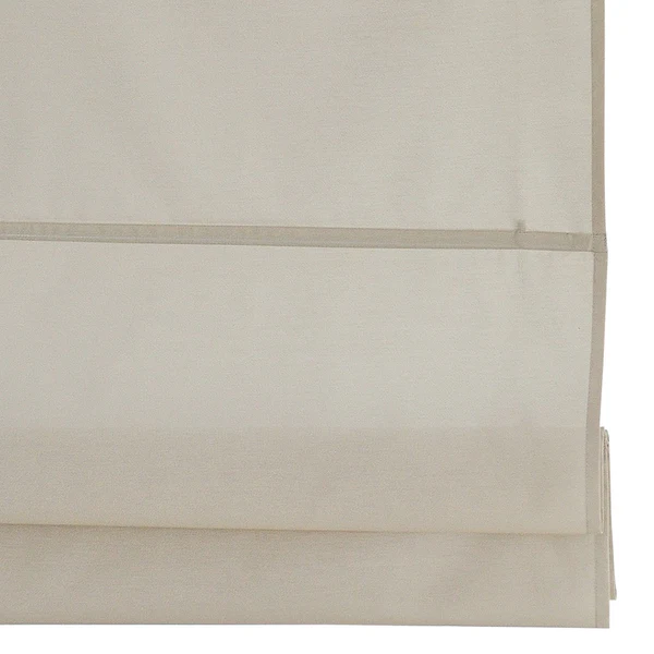 Raffrollo Kessy II - Baumwolle / Polyester - Beige - 80 x 140 cm - Image 3