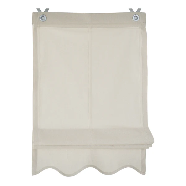 Raffrollo Olivia - Webstoff - Beige - 80 x 140 cm