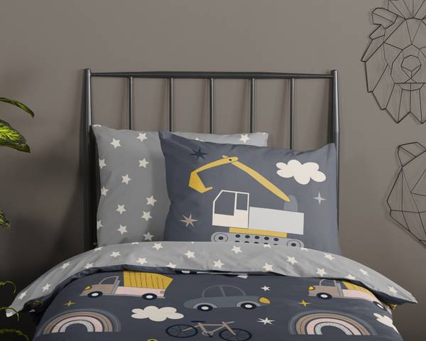Renforcé-Bettwäsche 32086 - 140 x 200/220 cm + Kissen 70 x 60 cm - Image 3