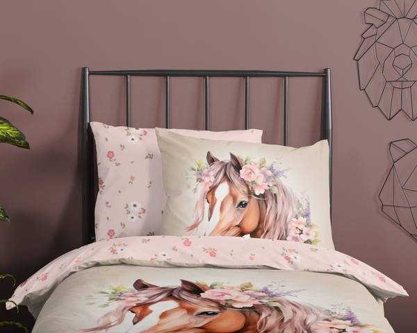Renforcé-Bettwäsche 33107 - 140 x 200/220 cm + Kissen 70 x 60 cm - Image 3