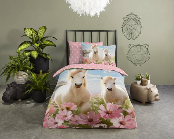 Renforcé-Bettwäsche 33158 - 140 x 200/220 cm + Kissen 70 x 60 cm - Image 2