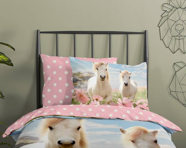 Renforcé-Bettwäsche 33158 - 140 x 200/220 cm + Kissen 70 x 60 cm - Image 3