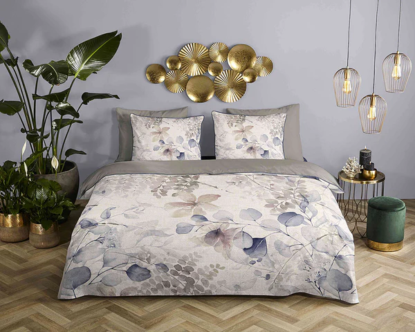 Renforce Bettwäsche Fivien - Bio-Baumwolle/Satin - Sand - 140 x 200/220 cm + Kissen 70 x 60 cm - Image 2
