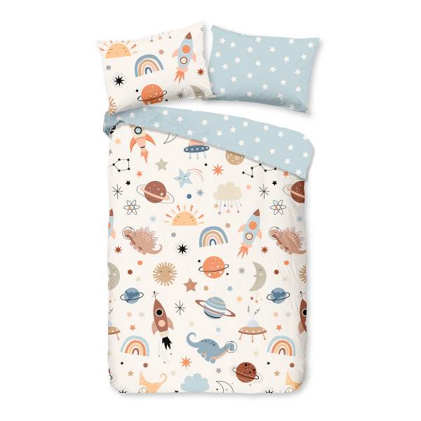Renforcé-Kinderbettwäsche No.33326 - Renforcé - 100 x 135 cm + Kissen 40 x 60 cm