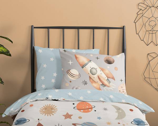 Renforcé-Kinderbettwäsche No.33326 - Renforcé - 140 x 200/220 cm + Kissen 70 x 60 cm - Image 4