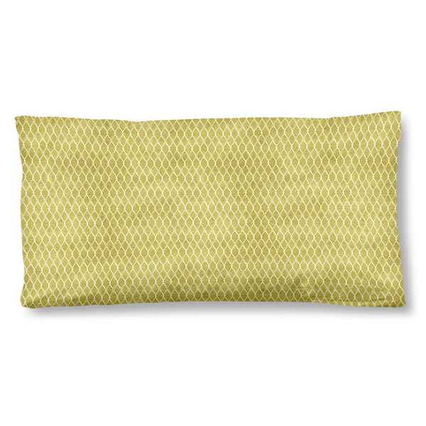 Satin Kopfkissenbezug Xabine - Satin - Ocker - 40 x 80 cm