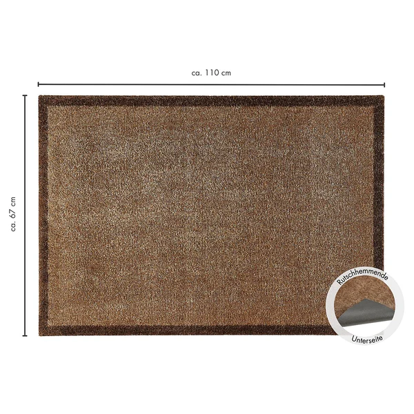 Sauberlaufmatte Touch - Braun - 67 x 110 cm - Image 10