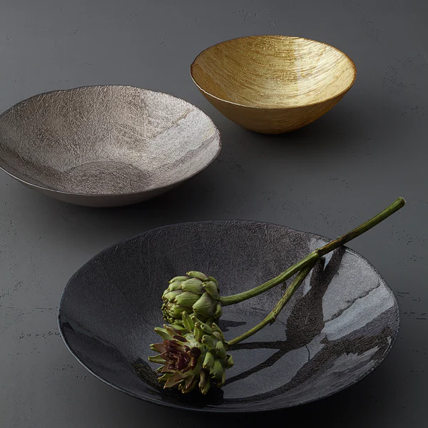 Schale Como I - Glas - Bronze - Image 2