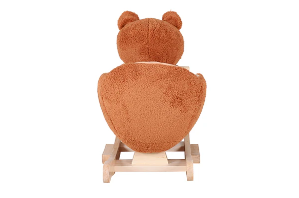 Schaukeltier Bär - Braun - Polyester - 61 x 34 x 50 cm - Image 8
