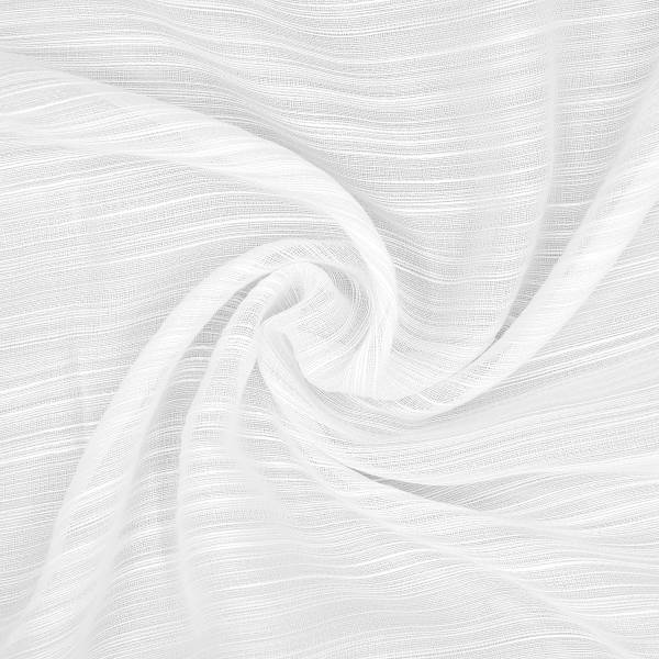 Scheibengardinen Mukio - Weiß - Webstoff - 50 x 140 cm - Image 3