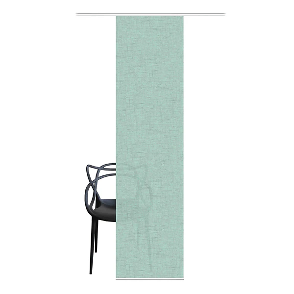 Schiebevorhang Pive - Webstoff - Mint - 60 x 245 cm - 1er Set - Image 3