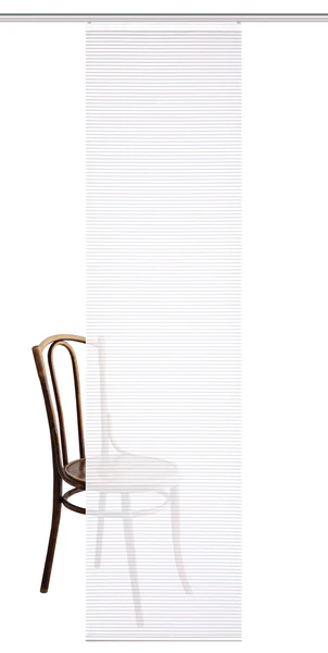 Schiebevorhang Romolus - Polyester - Weiß - 60 x 245 cm - Image 2