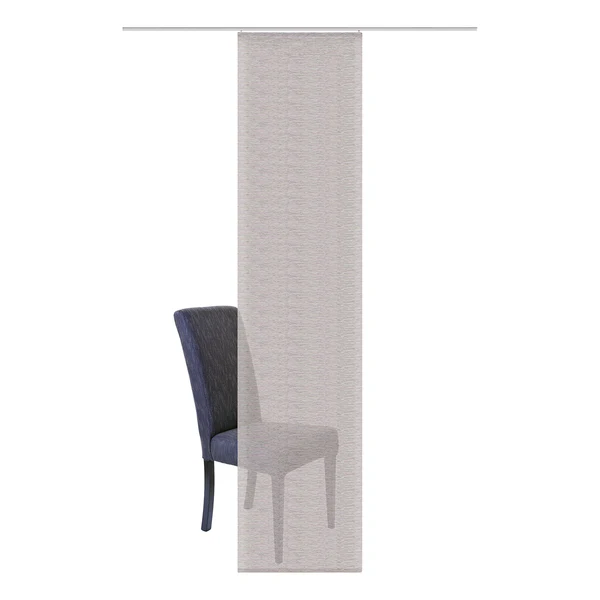 Schiebevorhang Sieglinde - Polyester - Grau - Image 3