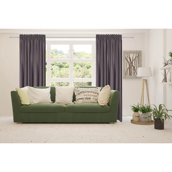 Schlaufenschal Balance - Polyester - Brombeere - 135 x 300 cm - Image 2