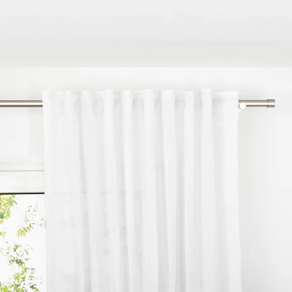 Schlaufenschal Breeze - Polyester - Weiß - 135 x 300 cm - Image 3