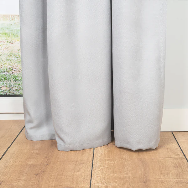 Schlaufenschal Dim - Polyester - Grau - 135 x 245 cm - Image 6