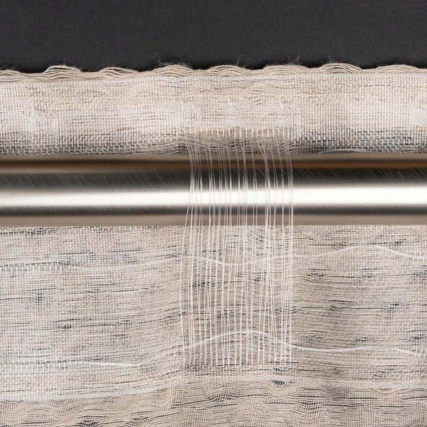 Schlaufenschal Dot - Polyester - Sand - 135 x 300 cm - Image 9