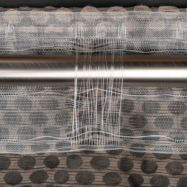 Schlaufenschal Dot - Polyester - Taupe - 135 x 245 cm - Image 9
