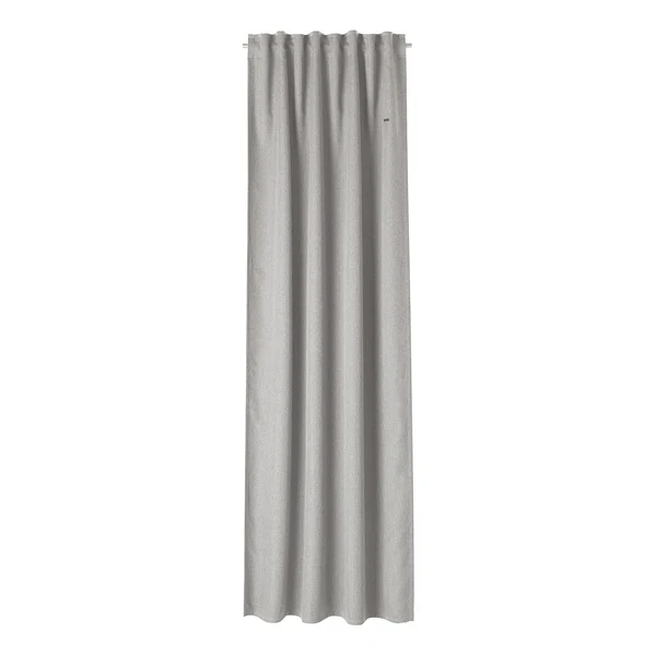 Schlaufenschal Harp Dimout - Polyester - 130 x 250 cm - Lichtgrau