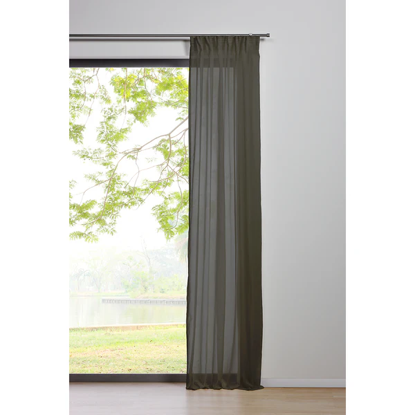Schlaufenschal Pure - Polyester - Grau - 135 x 245 cm - Image 2