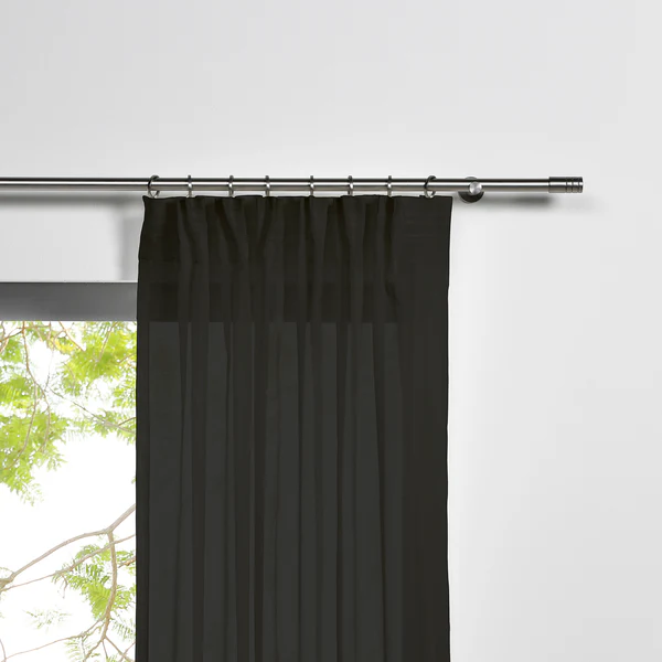 Schlaufenschal Pure - Polyester - Schwarz - 135 x 245 cm - Image 3