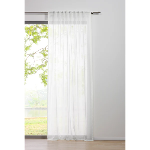 Schlaufenschal Pure - Polyester - Weiß - 135 x 245 cm - Image 2