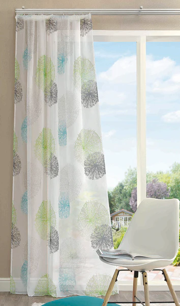 Schlaufenschal Rawlins - Polyester - Grün - 140 x 145 cm