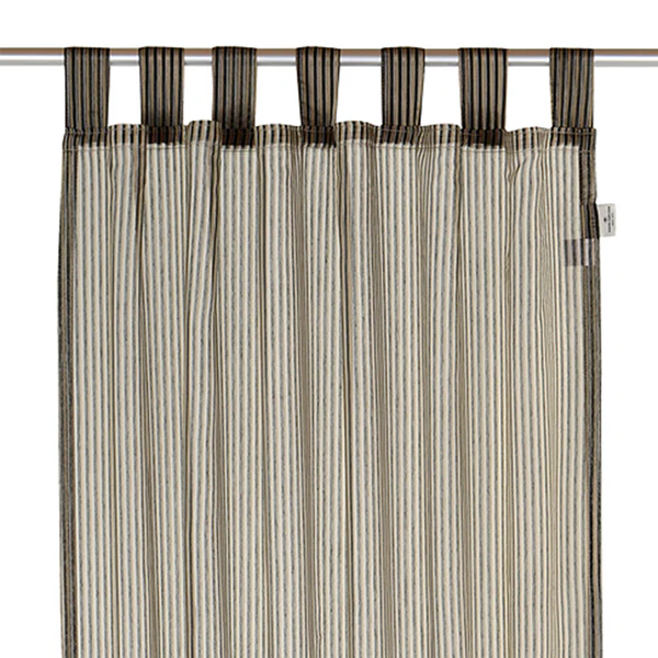 Schlaufenschal T-Pinstripes - Schwarz - Image 2