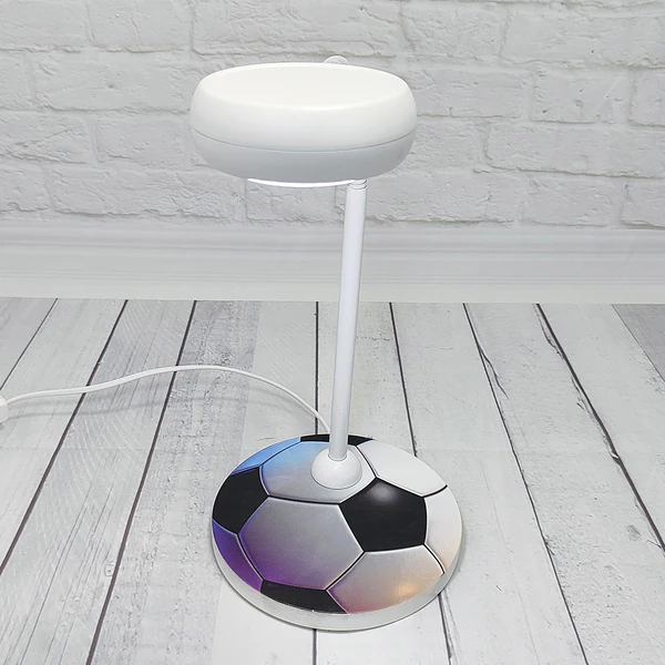 Schreibtischleuchte Fußball - Eisen - Schwarz / Weiß - 1-flammig - Image 2